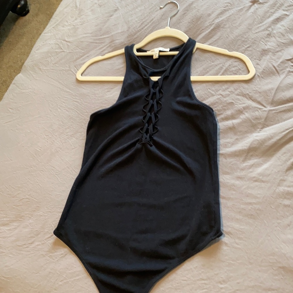 Express bodysuit, small, black, good condition